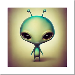 Lil' Alien Posters and Art